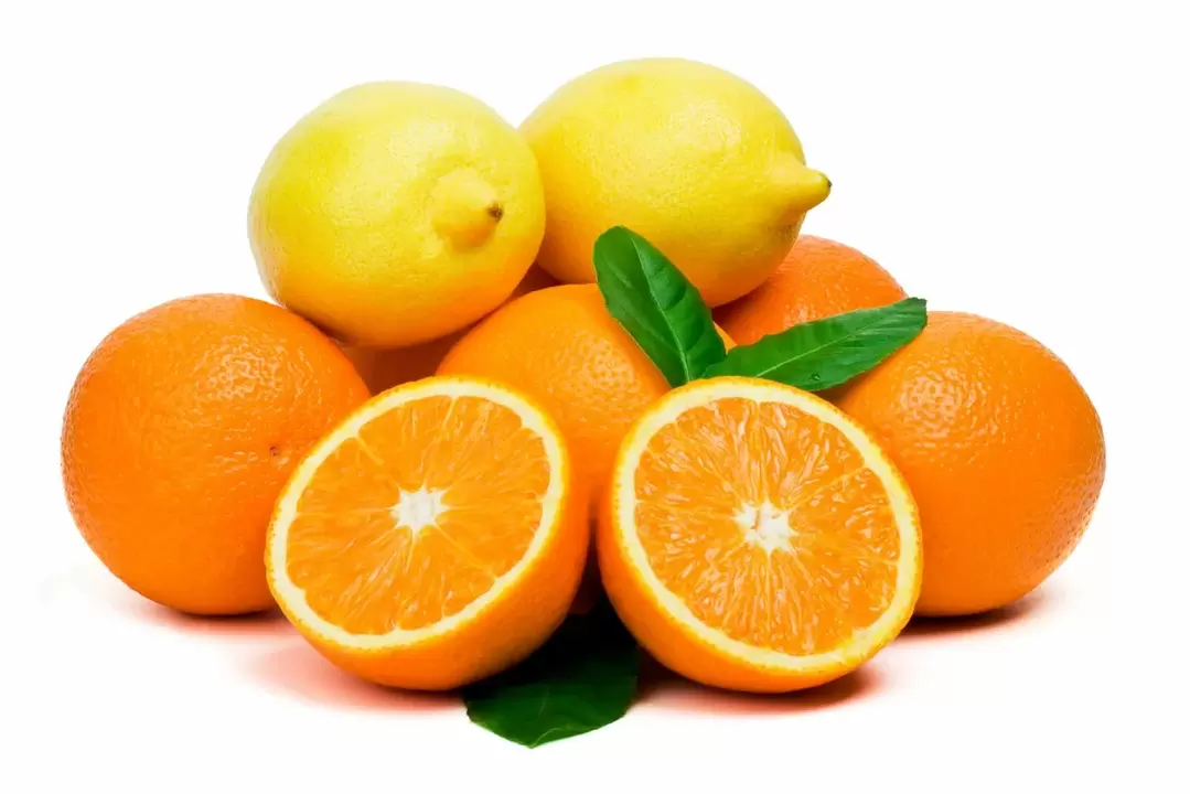 потенциал үшін лимон және апельсин